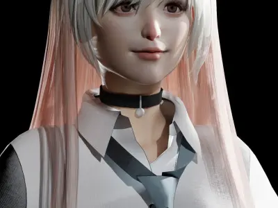 Marin Kitagawa  3D model