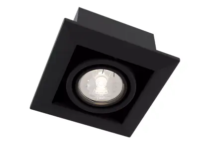 Downlight Metal Modern DL008-2-01-B Maytoni Technical Free 3D model