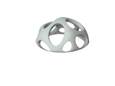 SciFi Cube Object No 51938 Low Poly Shape Low-poly 3D model