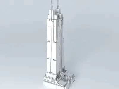 Hong Kong New World Tower Free 3D model