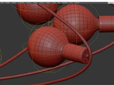  Arte Lamp GLASGOW Low-poly 3D model