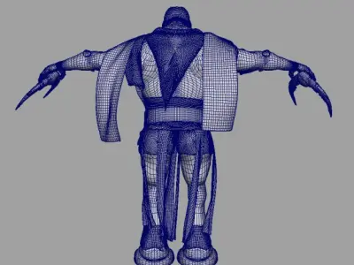 Earth Warior Hoen 3D model