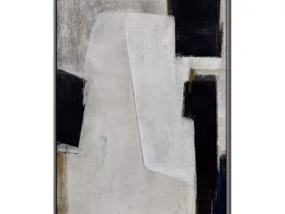 Abstract Painting Frame set 3D model 760