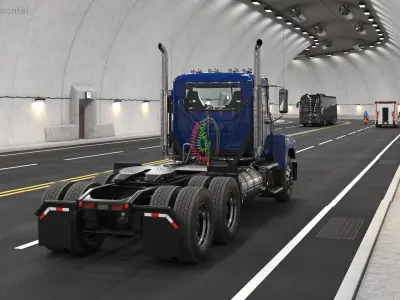  2025 Straight Truck Blue 