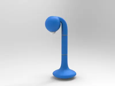 Egg Table Lamp 3D model