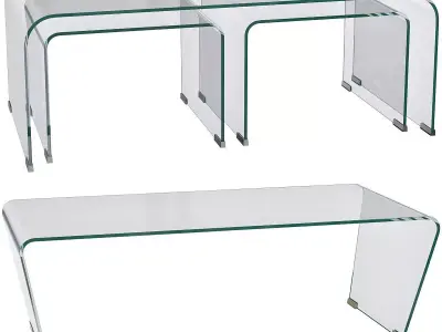 Casarredo and Burano Coffee Tables 3D model