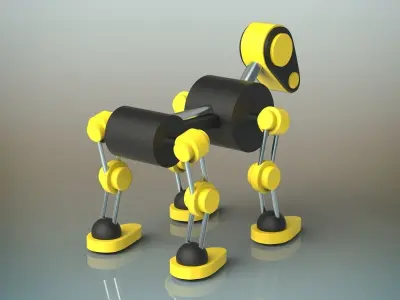 Robot Dog 3D model