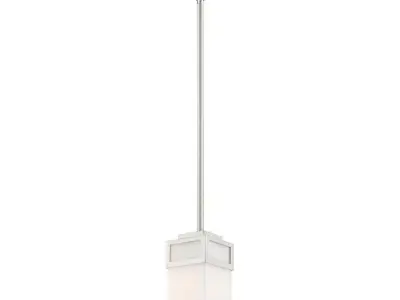 Nailwell Light Single Rectangle Pendant Free 3D model
