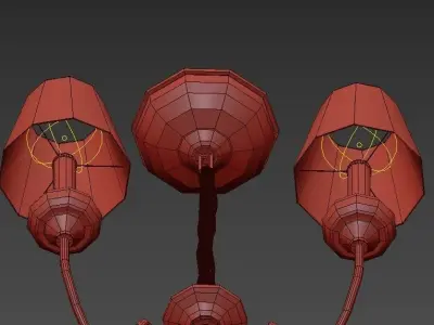 ZOE CHANDELIER  3D model