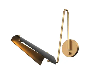 Osorio 4-in Wall Vanity Light 3D model