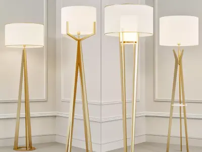 Floor lamp 3D model