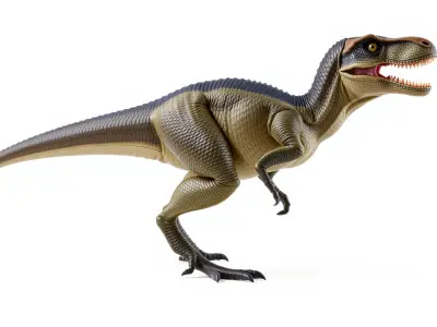 Velociraptor Dynamic Pose model pack Low-poly 3D model