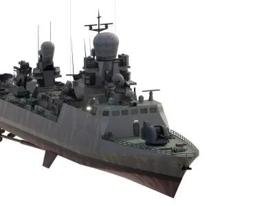 RUSSIAN NAVY CORVETTE 3D model