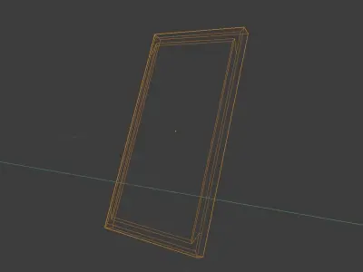 LowPolySmartphone door Low-poly 3D model