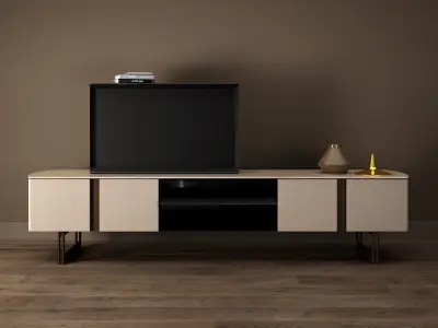 Butterfly 4 TV Cabinet 3D model