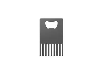 Comb v1 001 Low-poly 3D model