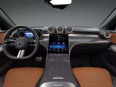 2024 Mercedes-Benz GLC Coupe 3D model