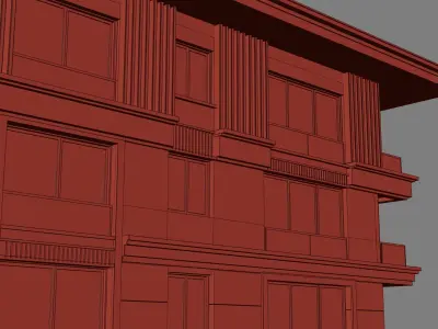 Apartment Model Modern Classic 3D model