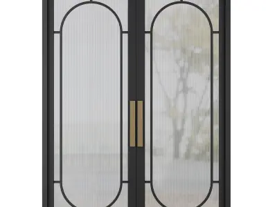 Entrance door set177 3D model