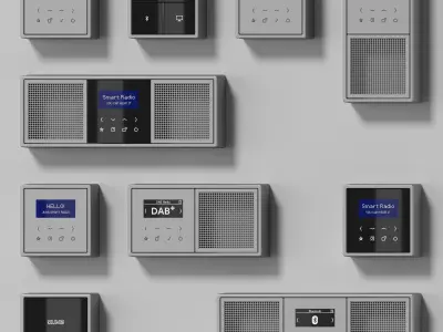 JUNG LS Cube  KNX Smart Home kit 50 items  3D model