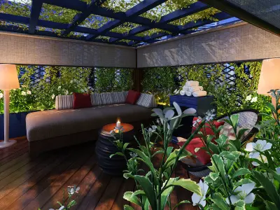 Outdoor Scene 3D model