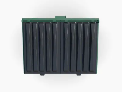 Container Trashcan 3D model