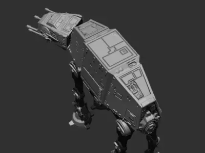 AT-AT Walker Model Kit  3D print model