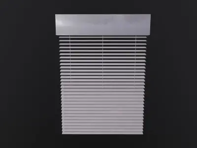 Window blind 3D Model Low-poly 3D model