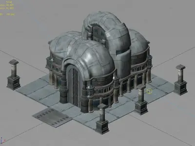 Future City - Rotunda 3D model