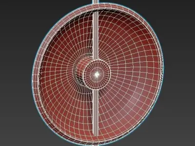 delano marble wall light 3D model