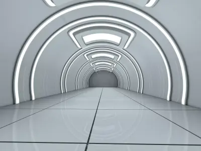 Corridor Interior 3D model buy