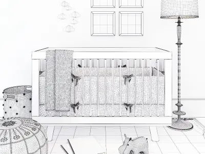 Nursery by Serena and Lily 3D model