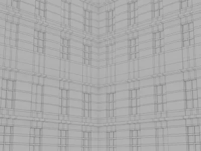 3d building model for architect Free 3D model