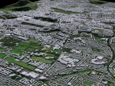 Edinburgh - Scotland 3D model