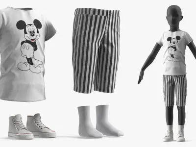  Disney Family Look Clothing Set with Dog Outfit 