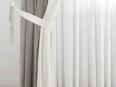 Curtain 270 3D model