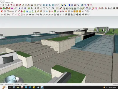 Landscape Environment 3d model 3D model