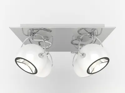 Lamp IDEAL LUX LUNARE 3D model