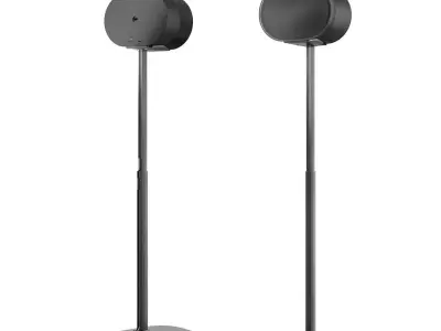 Era 300 Speaker Sanus Floor Stand by Sonos 3D model