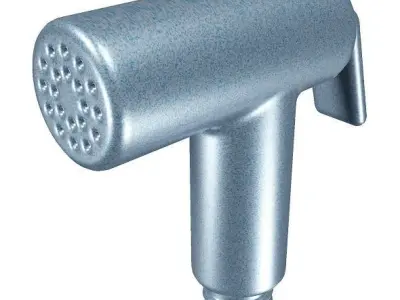 Classic Slimline Faucet Low-poly 3D model