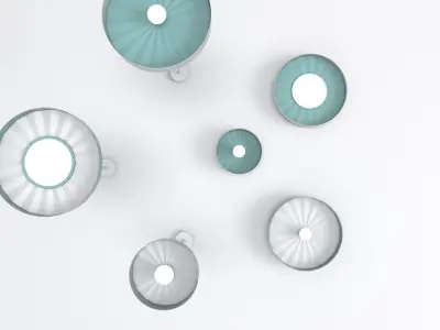 Twist Lighting Collection 3D print model