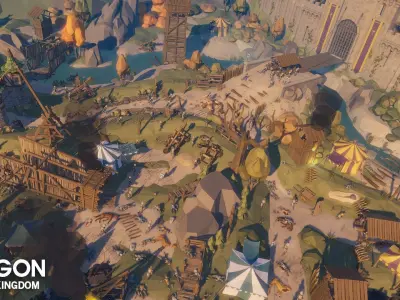 POLYGON - Fantasy Kingdom Low-poly 3D model