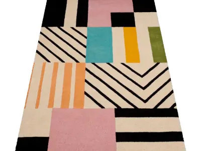 Rug Set 134 3D model