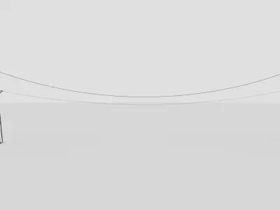 Transmission power lines 3D model