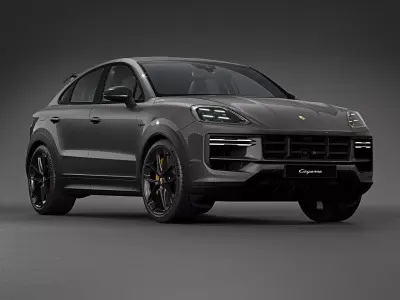 2024 Porsche Cayenne Turbo E-Hybrid Coupe GT 3D model