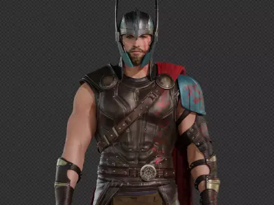 Thor Odinson from Thor Ragnarok -Thor 3- 3D model