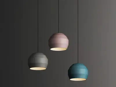 Ceiling light 3D model 86