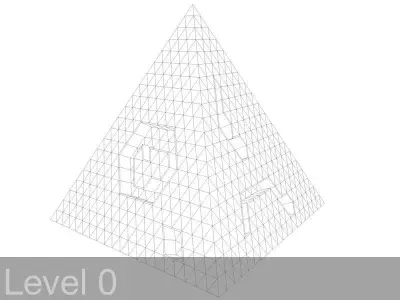 Space Station - The Pyramid 3D model