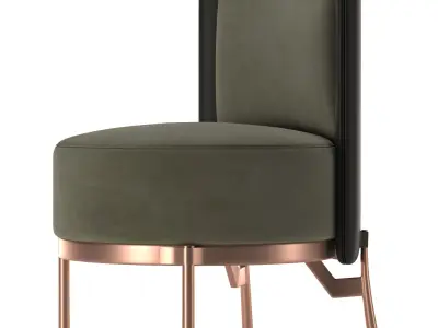 Minotti Tape armchairs 3D model