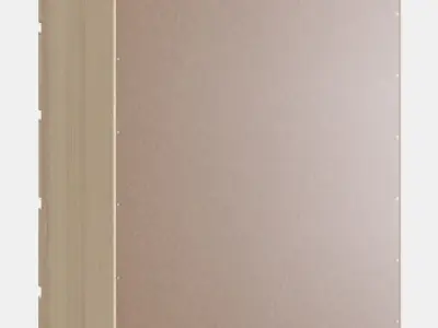 MALM Chest of 6 drawers 3 Low-poly 3D model